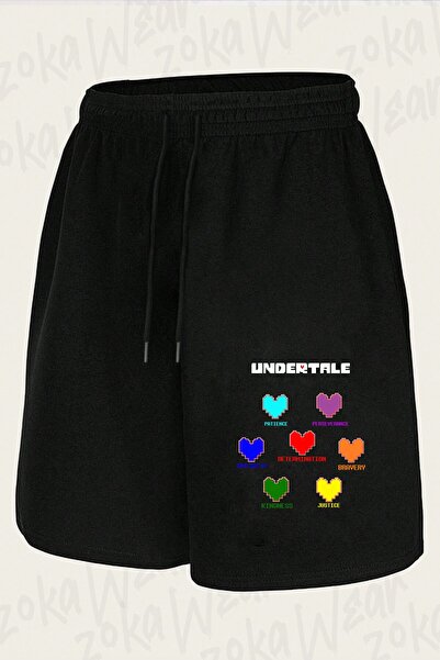 ZOKAWEAR Unisex Undertale Sans V20 Design Printed Shorts