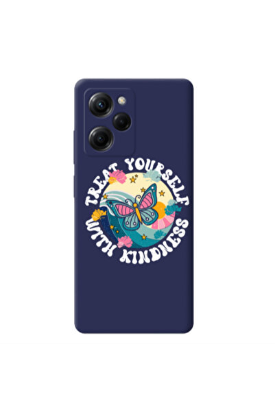 Other Xiaomi Poco X5 Pro Kindless Yourself Dark blue Colored Silicone TPU Θήκη
