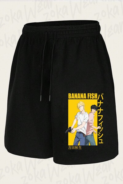 ZOKAWEAR Unisex Banana Fish Ash Lynx and Eiji Okumura Animee Design Printed S...