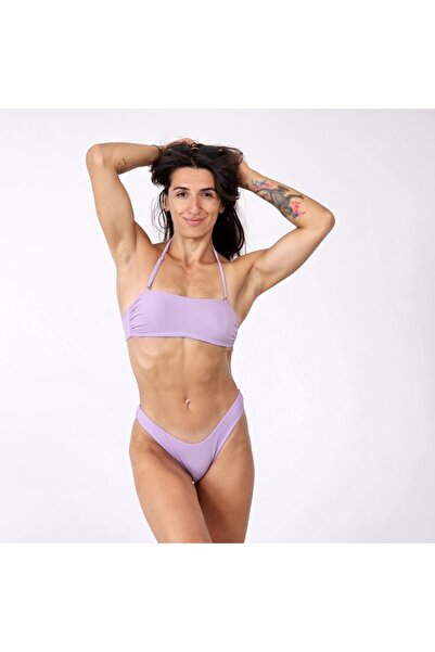 FITINT Γυναικείο μαγιό push-up δύο τεμαχίων μωβ – 002