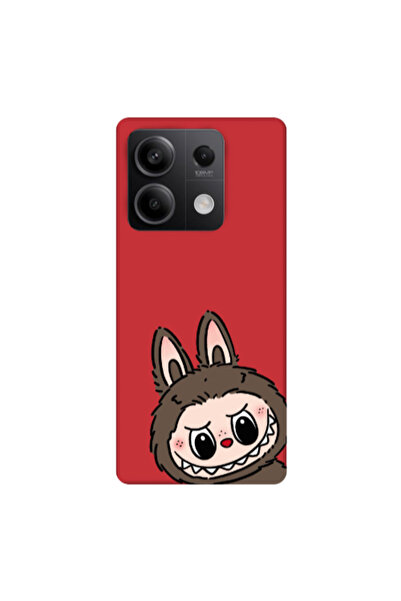 Other Xiaomi Redmi Note 13 5G Labubu7 Red Colored Silicone TPU Θήκη
