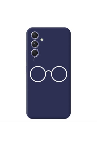 Other Samsung A26 glasses Dark blue Colored Silicone TPU Θήκη