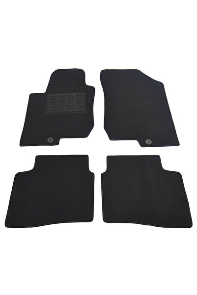 RapidAuto Covorase mocheta Kia CEED 09/2007-03/2010 2 sisteme de fixare, Negr...