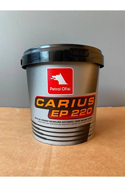 Petrol Ofisi Carius EP 220 Mavi Gres 0.9 kg Yüksek Isıya Dayanıklı Scooter Va...