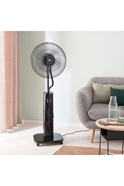 Moni Ventilator Pulverizator Apă 70W Ø40cm Interior, Moduri Normal/Nature/Nig...