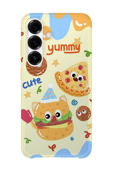 lelia Samsung Galaxy S23 Fe Compatible Printed Transparent Phone Case |   Col...