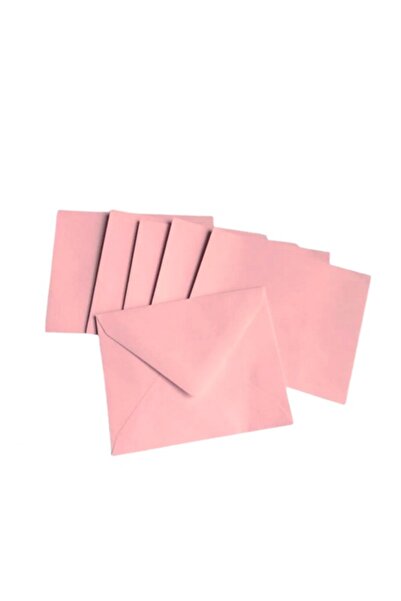 ASİL DOĞAN Small Envelope Business Card 7X9 Light Pink - 20 Pcs
