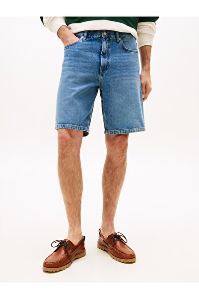 Tommy Hilfiger TH LOGOLU DOVER ŞORT RAY BLUE