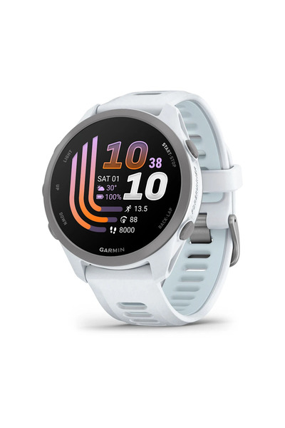 Garmin Forerunner 170 Beyaz/Bulut Mavisi Kayışlı