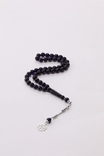 Devallo Plus Luxurious Black Rosary with 45 Beads – Shiny Black with Elegant ...