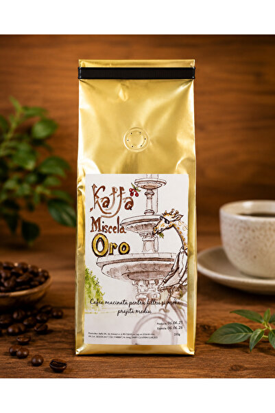 Kaffa Cafea boabe Oro, 250g