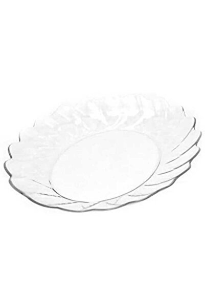 Paşabahçe Platou rotund din sticlă călită pentru servire Pasabahce Hasir 28 cm