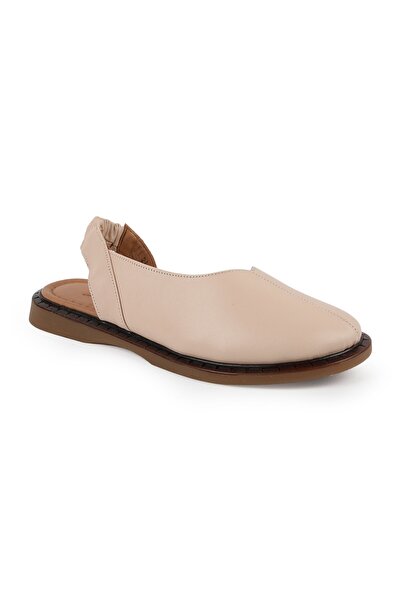 Libero Women's Babet Sling-Back Daily Mother Shoes Wide Fit Antique Leather L...