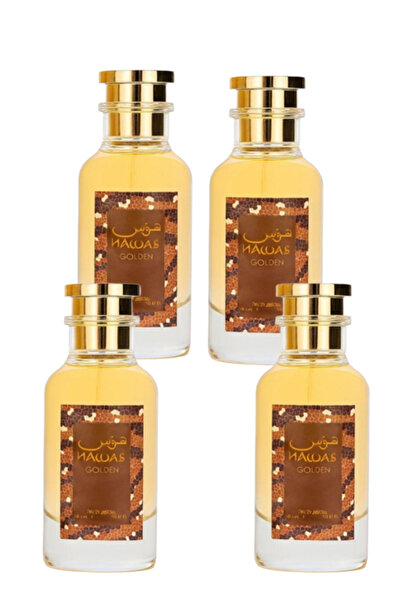 Hawas 4 Pieces Golden Perfume 100ML