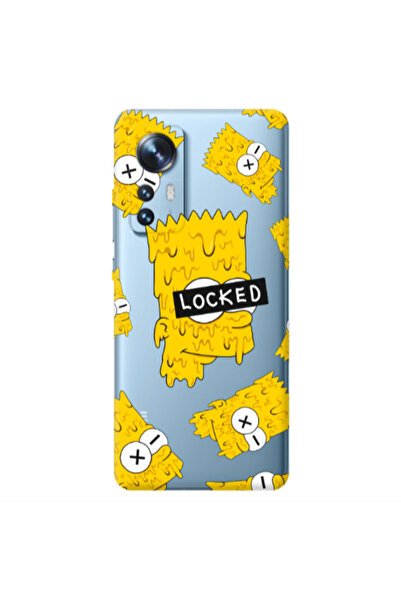 Other Xiaomi Mi 12 Bart Simpson Transparent Silicone TPU Θήκη