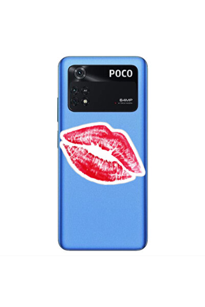 Other Xiaomi Poco M4 Pro 4G Drooling Tongue Transparent Silicone TPU Θήκη