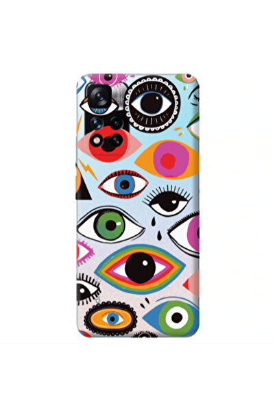 Other Xiaomi Redmi Note 11 Pro 5G Colorful eyes Transparent Silicone TPU Θήκη