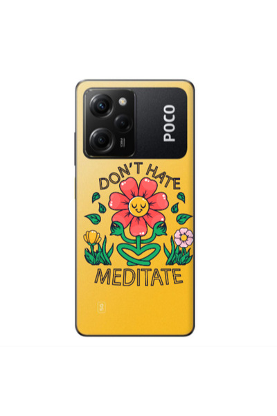 Other Xiaomi Poco X5 Pro Meditate Transparent Silicone TPU Θήκη
