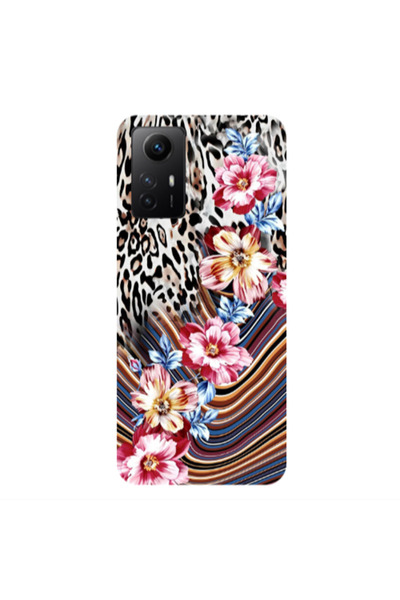 Other Xiaomi Redmi Note 12s Leopar patterned Transparent Silicone TPU Θήκη