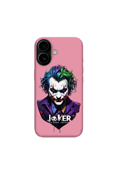 Other Apple Iphone 16 plus Le amer Joker Pink Colored Silicone TPU Θήκη