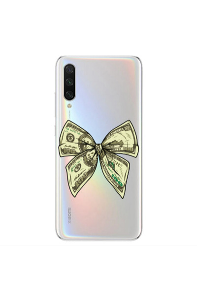 Other Xiaomi Mi 9 Lite Bowtie Dollars Transparent Silicone TPU Θήκη