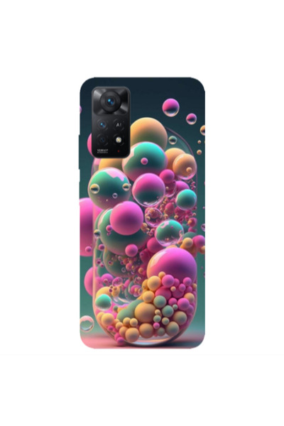 Other Xiaomi Redmi Note 11 4G Bubbles Transparent Silicone TPU Θήκη