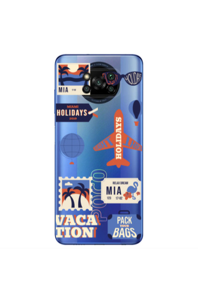 Other Xiaomi Poco X3 /X3 Pro Vacation Transparent Silicone TPU Θήκη