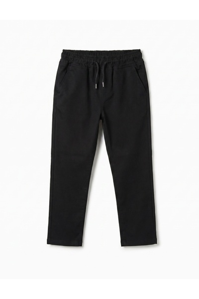MiniKids Pantaloni tercot, Arthur, negru