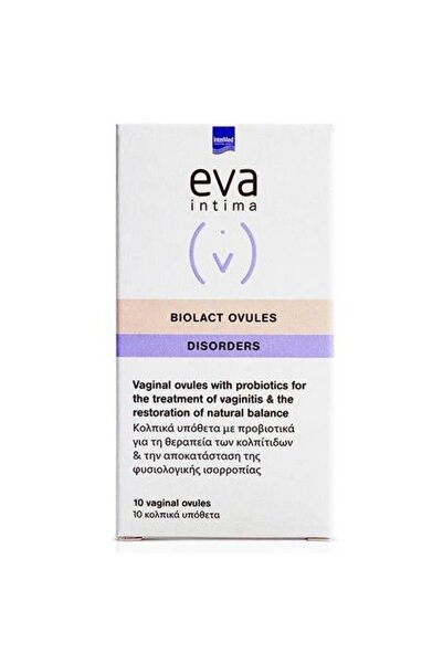 İNTERMED Eva Biolact Ovules 10 Υπόθετα