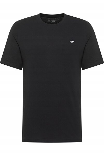 Mustang Tricou Barbati, Style Alex, Marime 6XL, Negru, Regular Fit, Bumbac, D...