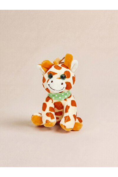 LC Waikiki Rmz Gi̇yi̇m Farkiyla Giraffe Figured Plush Baby Pillow