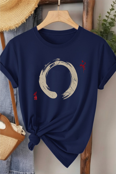 l'eivor Karma Symbol Printed Women's Cotton T-Shirt
