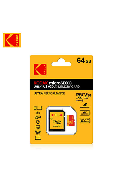 choice2 Kodak 64 GB KODAK Micro SD Card U3 V30 128GB 256GB 64GB 4K High Speed...