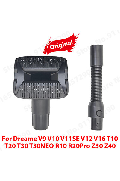 choice2 2 Pcs Original Hose Pet Brush For Dreame V9 V10 V11SE V12 V16 T10 T20...