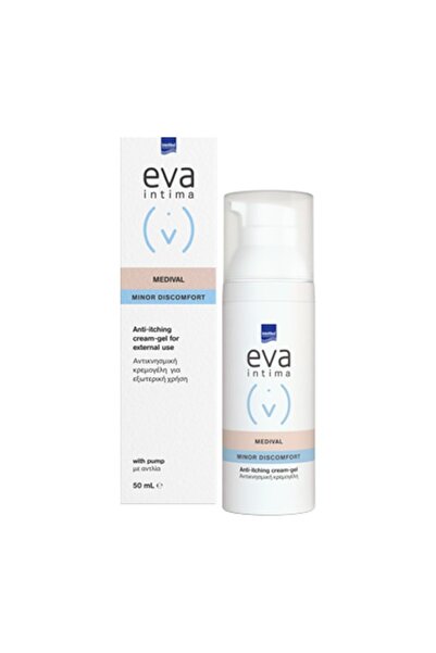 İNTERMED Eva Μεσαιωνική-Βουλβαρική Αντι-κνησμώδης Κρέμα-τζελ 50ML