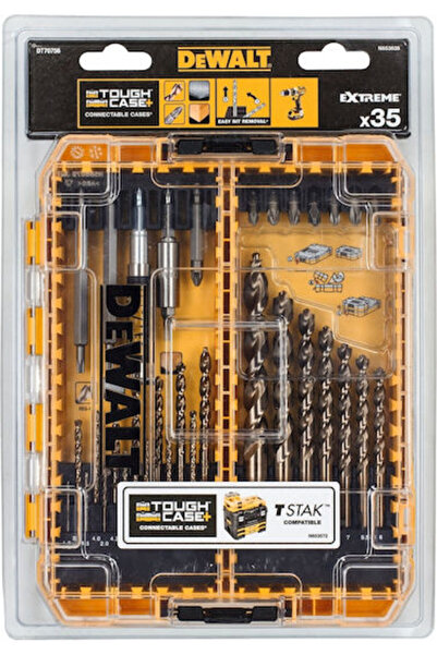 Dewalt Σετ 35 τρυπανιών διαμαντιού για μέταλλο Κωδικός: DT70756