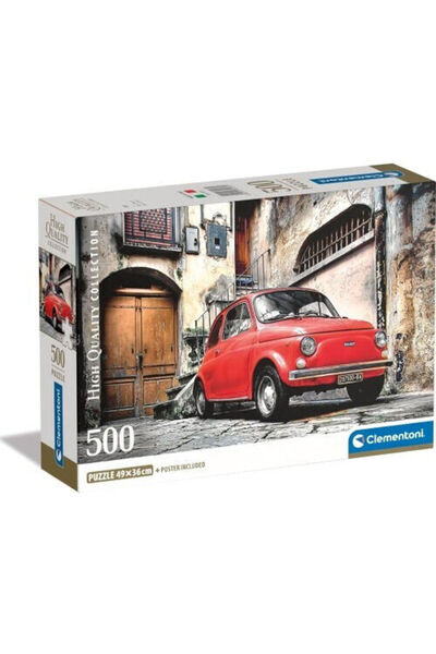 CLEMENTONI Puzzle Compact Cinquecento 2D Fiat 500 500 Piese Cod: 35537