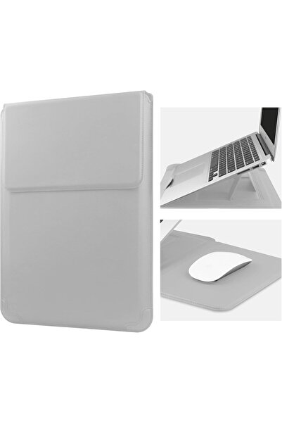 HoYiXi Husă pentru laptop de 14 inch, din piele PU, cu suport, pentru diverse...