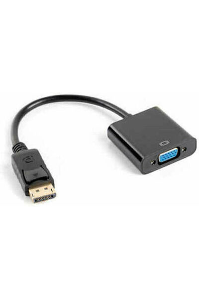 Lanberg Convertor DisplayPort tată la VGA mamă 1 buc. AD-0002-BK