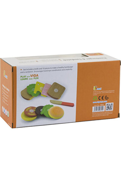 Viga Toys Jucării fast-food