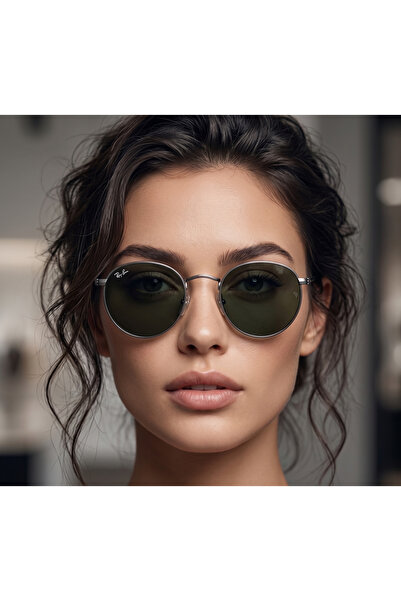 Ray-Ban Unisex Mineral Round Metal Güneş Gözlüğü Uv400 50-21-145 NT26700363