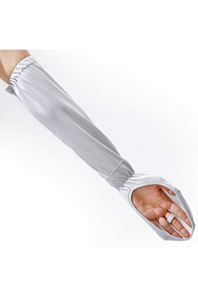 Choice4 long 2PCS grey UPF50+UV Protection Long Gloves for Women,Sunblock Sle...