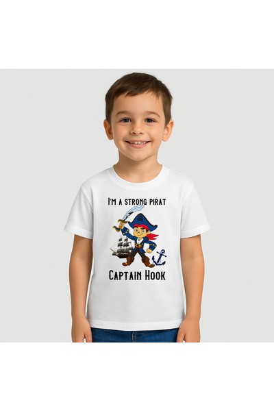 Fruit of the loom Tricou copii Captain Hook -Pirat 100% Bumbac