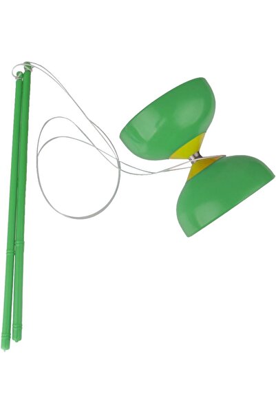 OEM Jucărie clasică de îndemânare Diabolo pentru jonglerie Verde