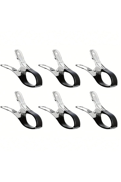 Choice1 Black 6pcs 6pcs/Set Pool Cover Clips Stainless Steel Wind Guard Clamp...