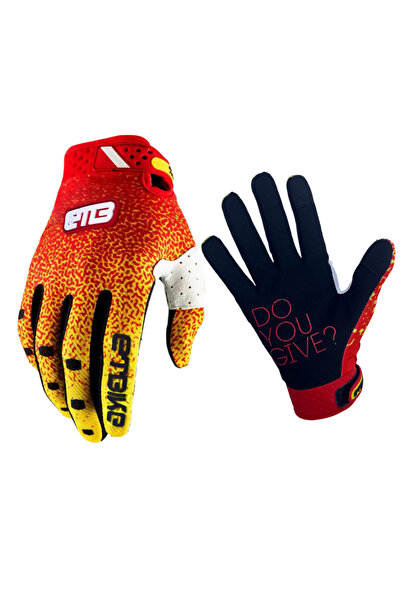 Choice5 XL orange (color) ETBIKE riding gloves, motorcycle outdoor sports off...