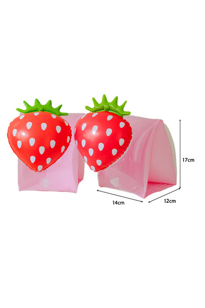 Choice11 H 1Pair Arm Float Adult Kids Swimming Inflatable Arm Rings Fashion F...