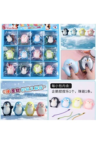 Choice 5pcs random Hot-selling cute penguin creative fun animal soft fluid st...