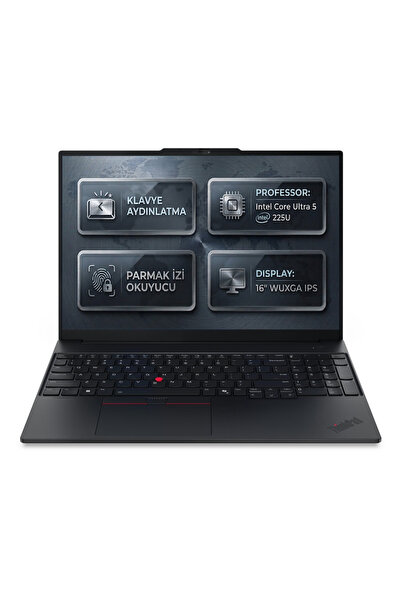 LENOVO ThinkPad E16 Gen 3 Intel Core Ultra 5 225U 32GB 1TB SSD 16" W11P Lapto...