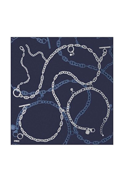 Çağrı İpek Elegance Pattern Tivil Silk Scarf Dg17269-12